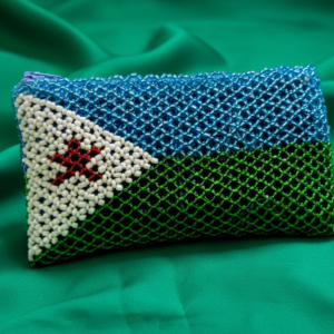 Porte monnaie drapeau djiboutien